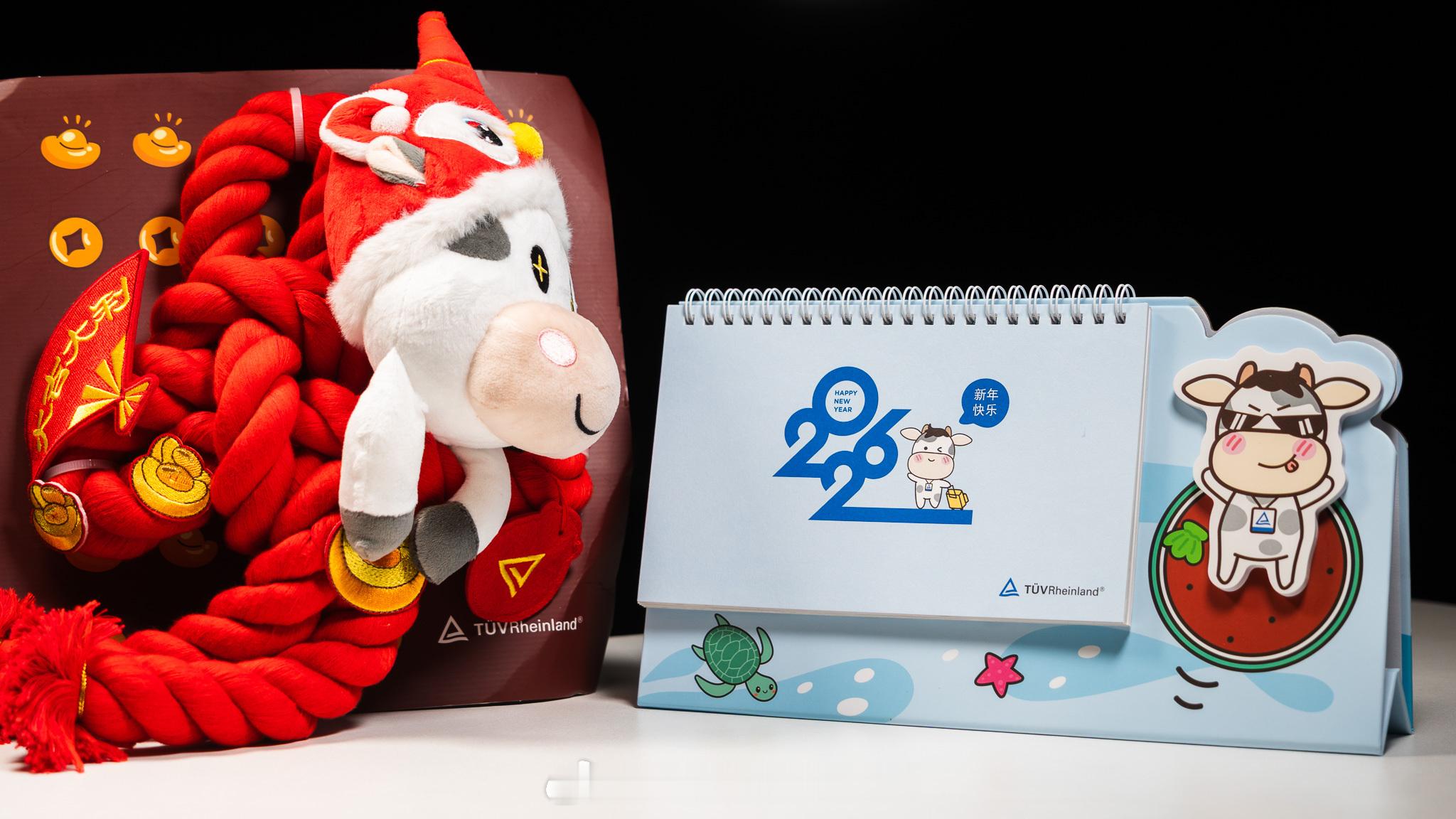 感谢 TÜV 莱茵的新年礼盒～（这个小马的玩偶蛮有意思的） 