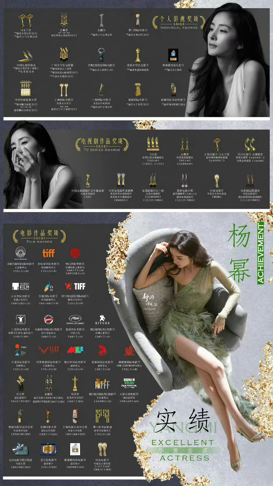 四大扛剧女演员  杨幂☝️网友说过一句话：只要她还在拍戏，我就觉得我的青春还在四