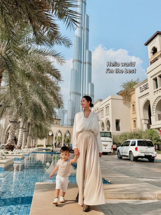 当我将迪拜🇦🇪“顶奢感”用在富养宝宝上👶🏻