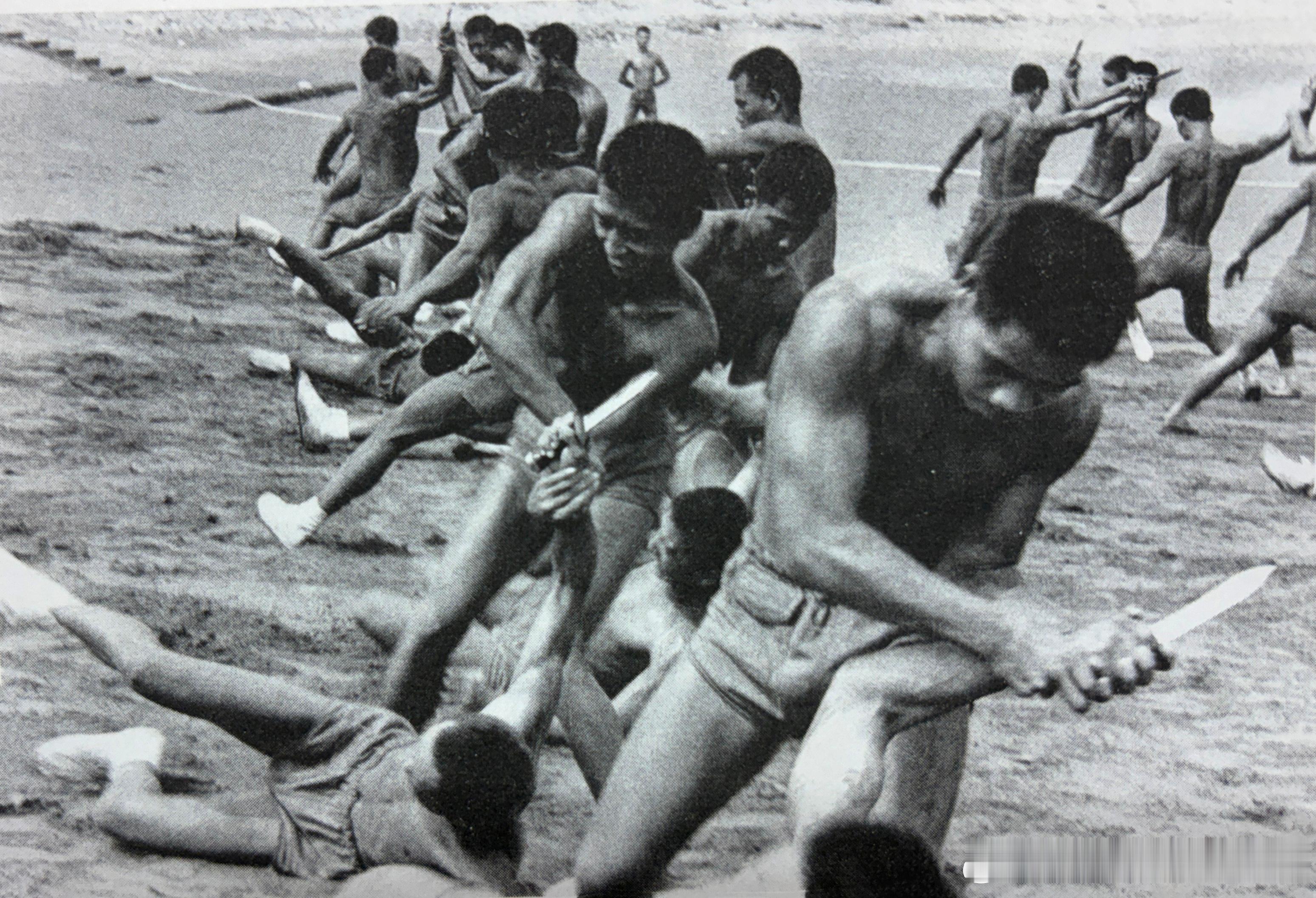 60年代台湾突击队员进行近身搏斗训练军事历史全触达