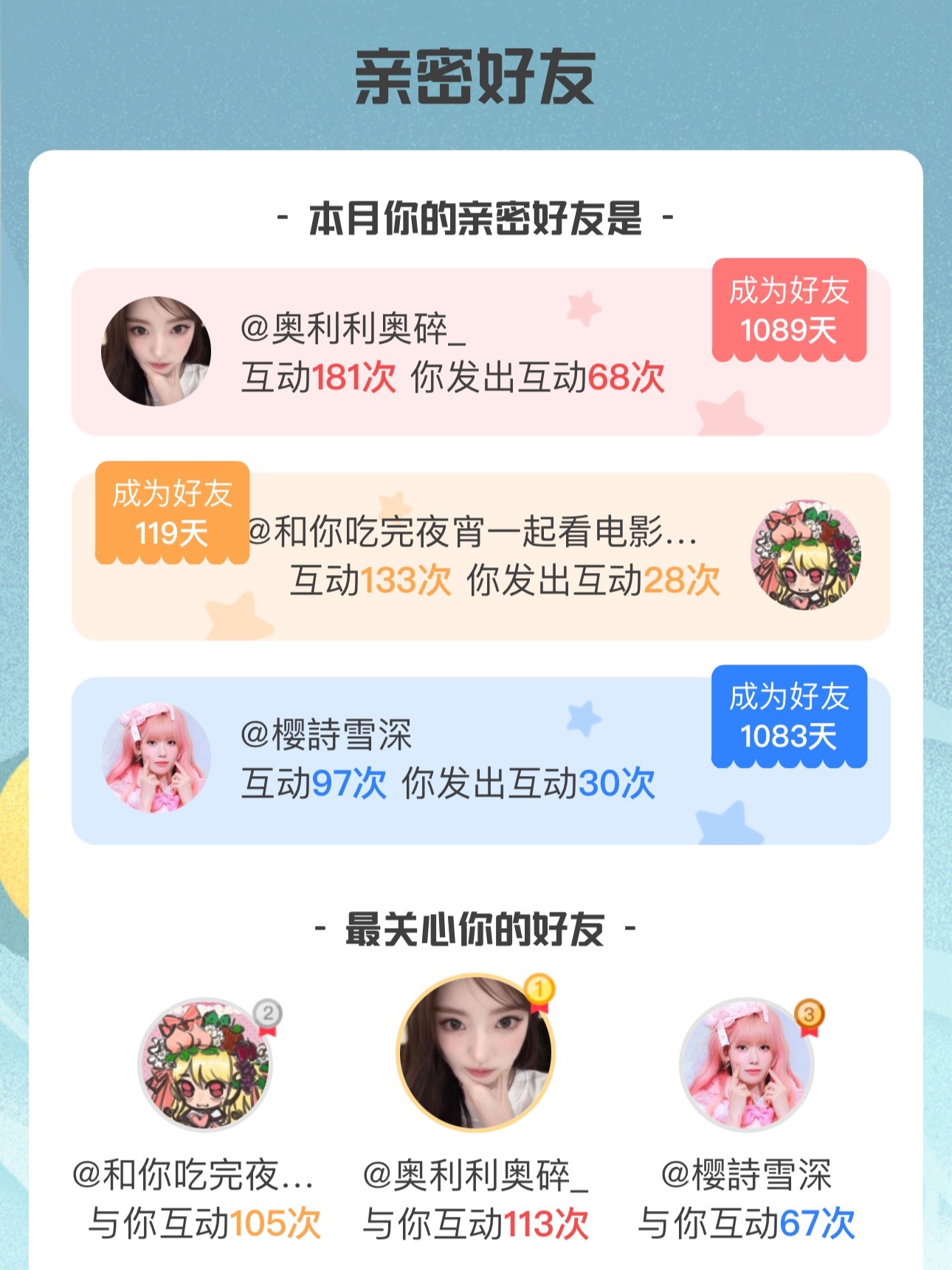 爱你们女孩😽 