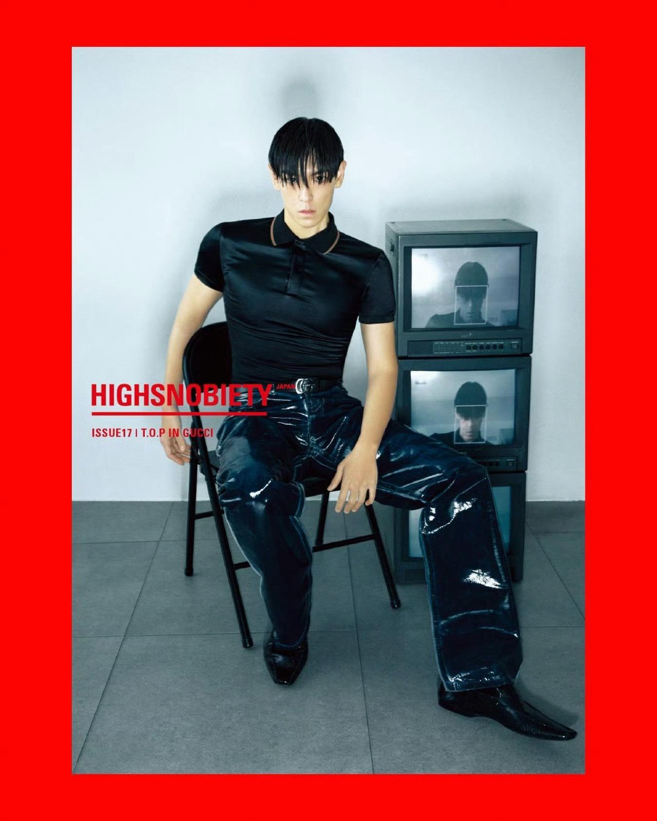 T.O.P 崔胜铉 x GUCCI｜HIGHSNOBIETY JAPAN ISS