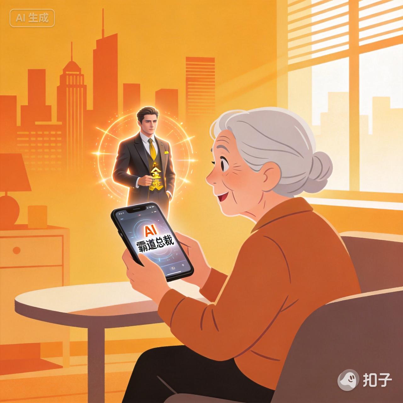 AI"霸总"正在围猎你的父母

你有没有发现，最近刷短视频时，总是刷到一些"霸道