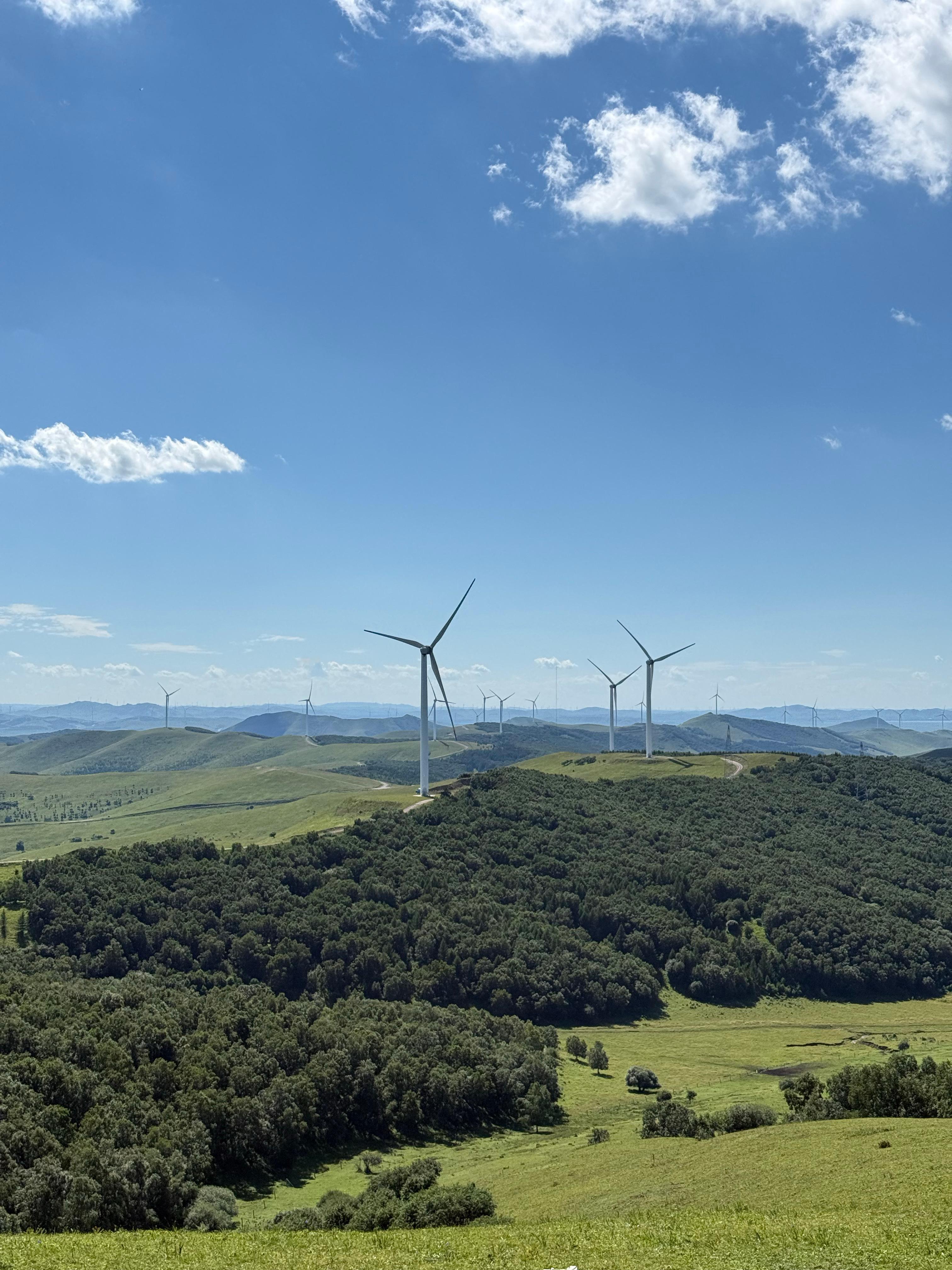 每年夏天如约去草原～今天，七彩森林的天气太给力了！晚上篝火晚会太嗨了！我发现郭有