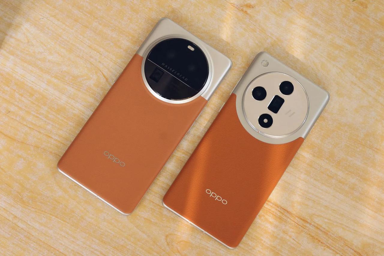 给大家看下OPPO Find X6与X7两款大漠银月的区别！

首先就是后面的素