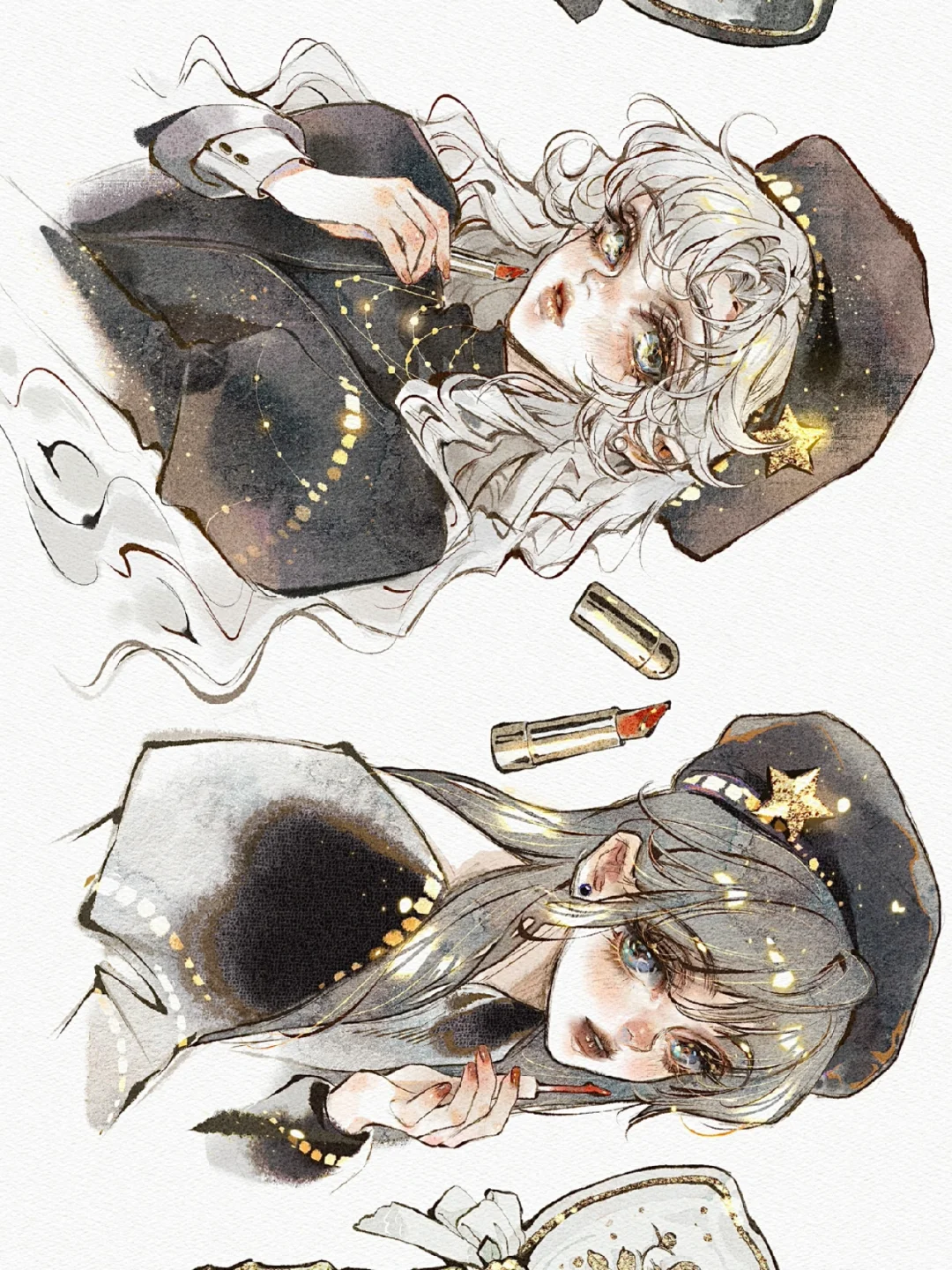 【闺蜜头像】👭画了三组～