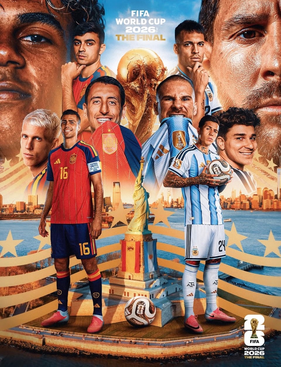 🇪🇸西班牙队在2026美加墨世界杯 的比赛中，从未在比分上落后哪怕一分钟。如