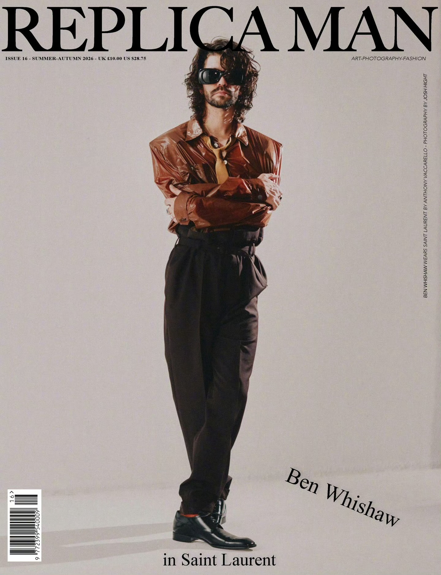 Replica Man Issue 16  英国男演员Ben Whishaw S
