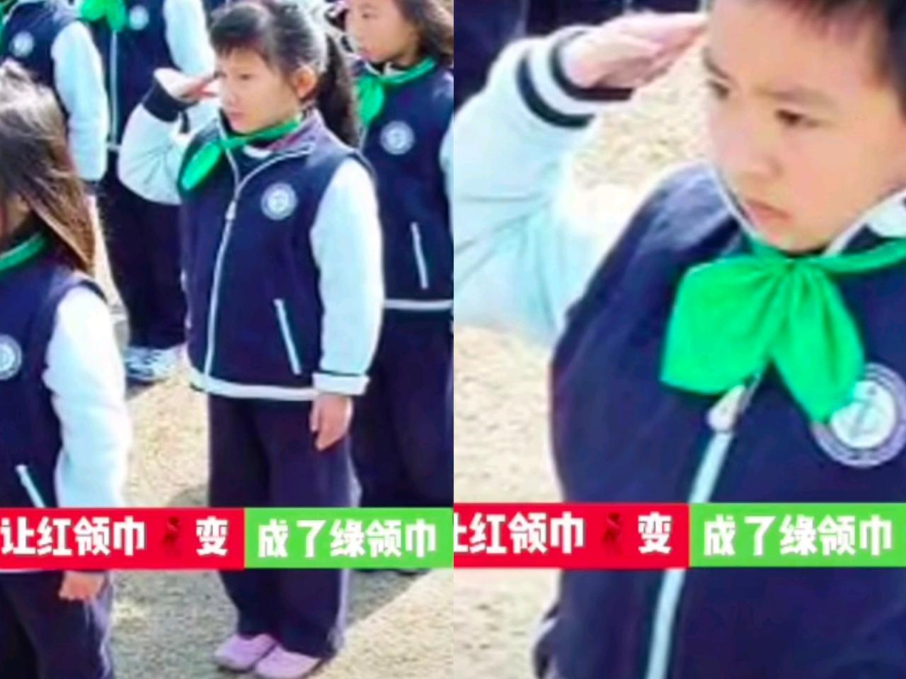 西安那事儿
绿领巾把教育初心整变味了！
学校想搞区分，结果把孩子自尊踩稀碎。
