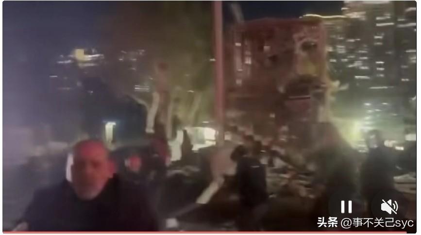 遭遇伊朗回击后的特拉维夫。
内塔尼亚胡一步步将特朗普拖进他预先设置好的战争泥潭。