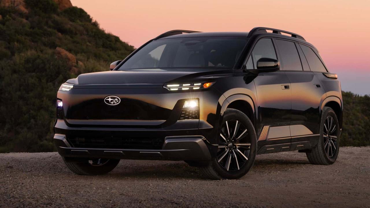 斯巴鲁正式发布旗下第四款纯电动车型——全新三排座SUV Getaway。该车与丰