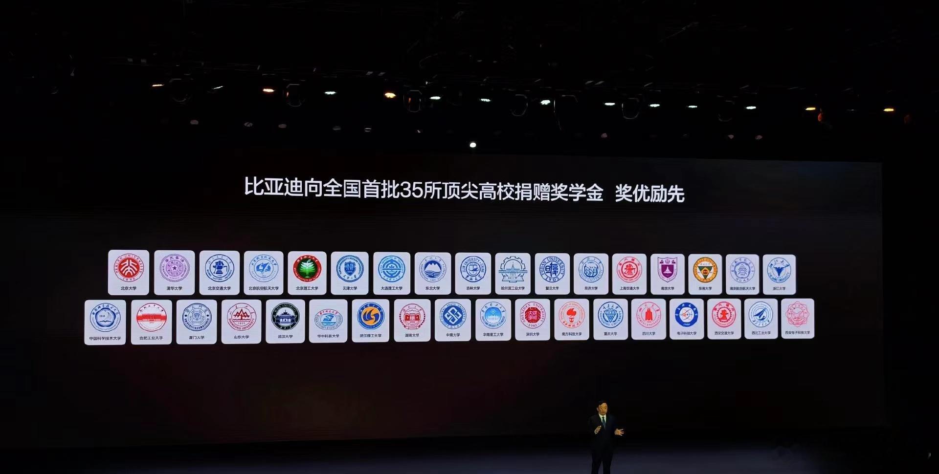 【每人Auto快讯｜比亚迪启动30亿教育慈善基金，首批资金将流向全国35所高校】