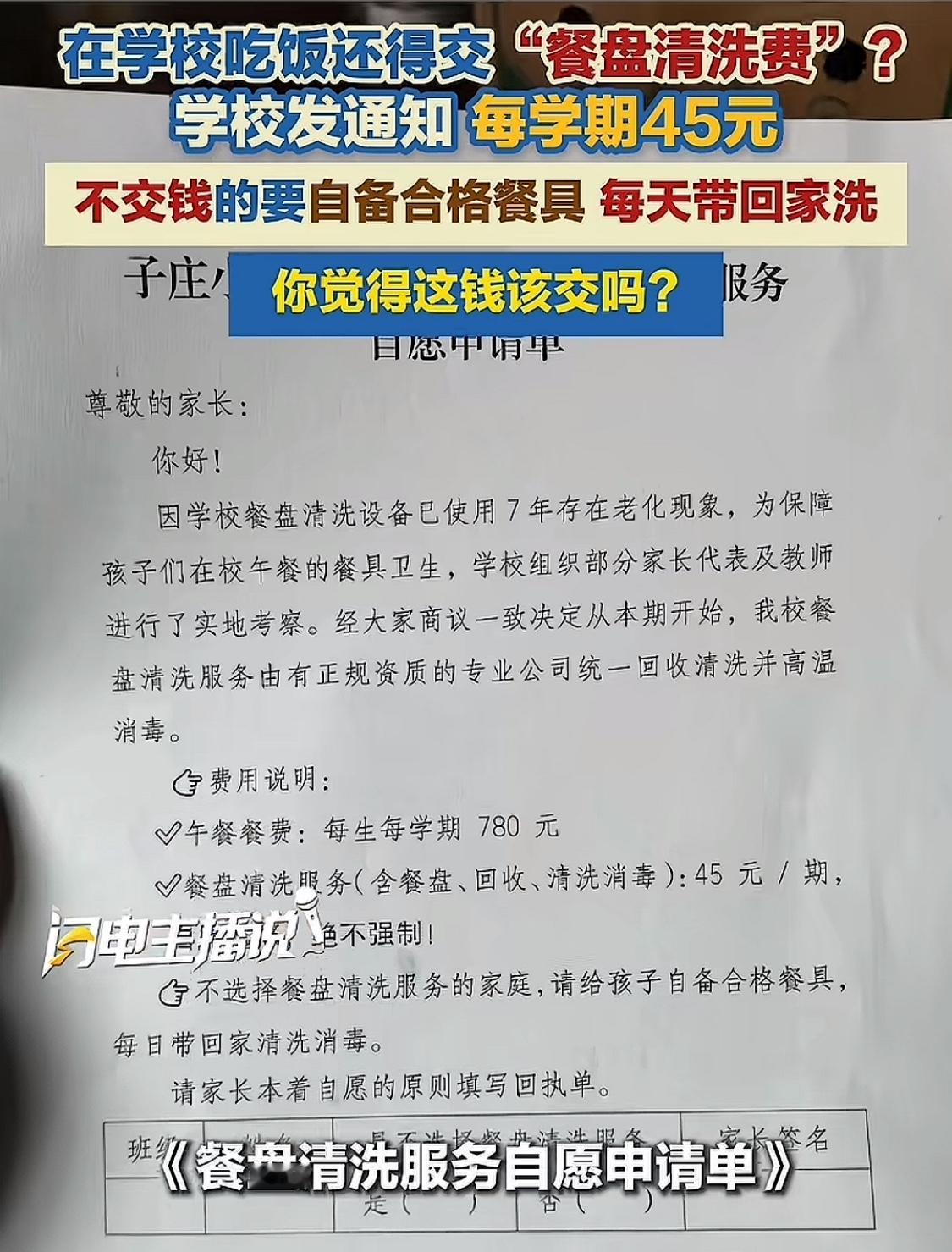 刚开学短短两天，

学校各种各样的收费已经把家长看呆了。

但这个费用，我相信你