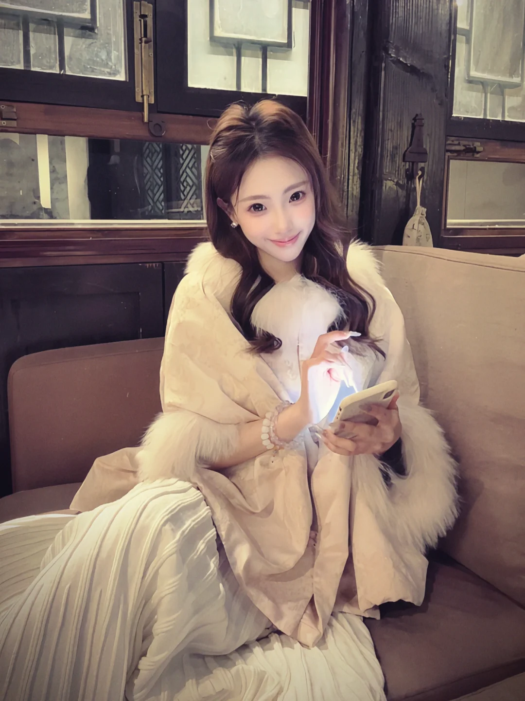 白云甜｜赴春雪斗篷