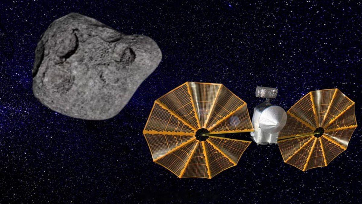 【NASA小行星探测器露西开工】据NASA消息，“露西”号小行星探测器已经首次近