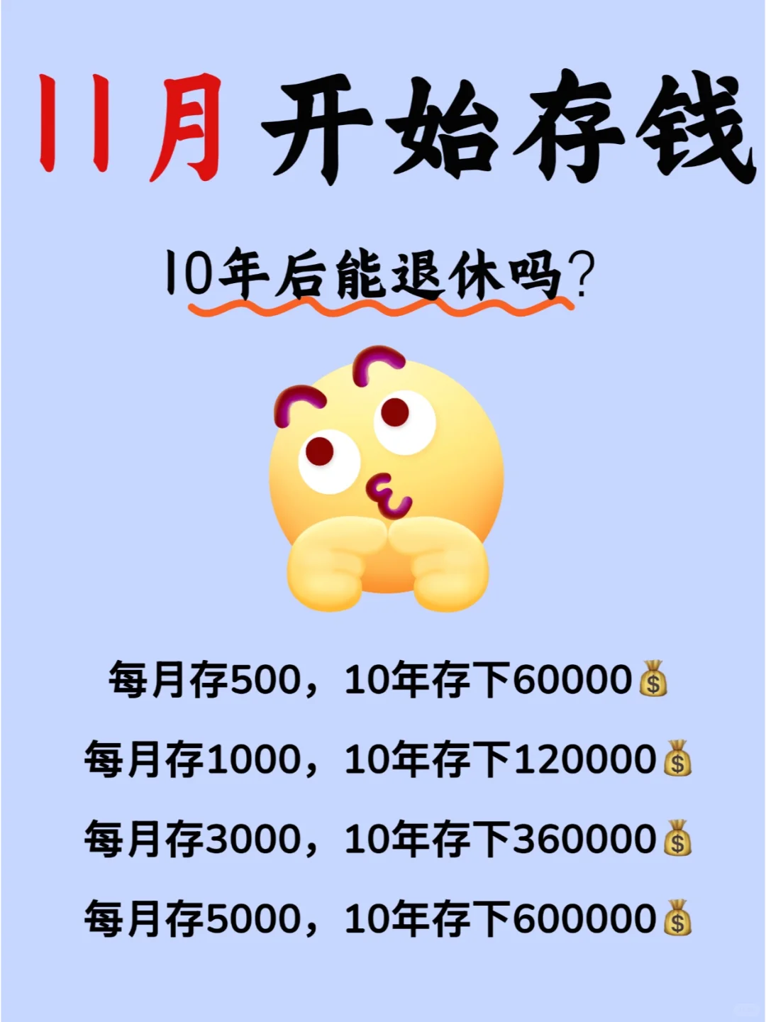 想存钱，做这10件事