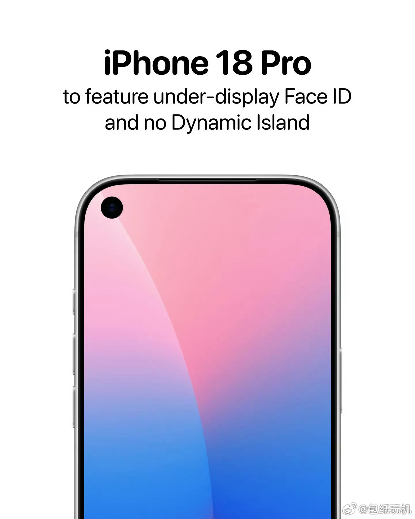 iPhone18Pro新爆料有爆料说苹果要一年分两次推出新机了，根据目前的消息，