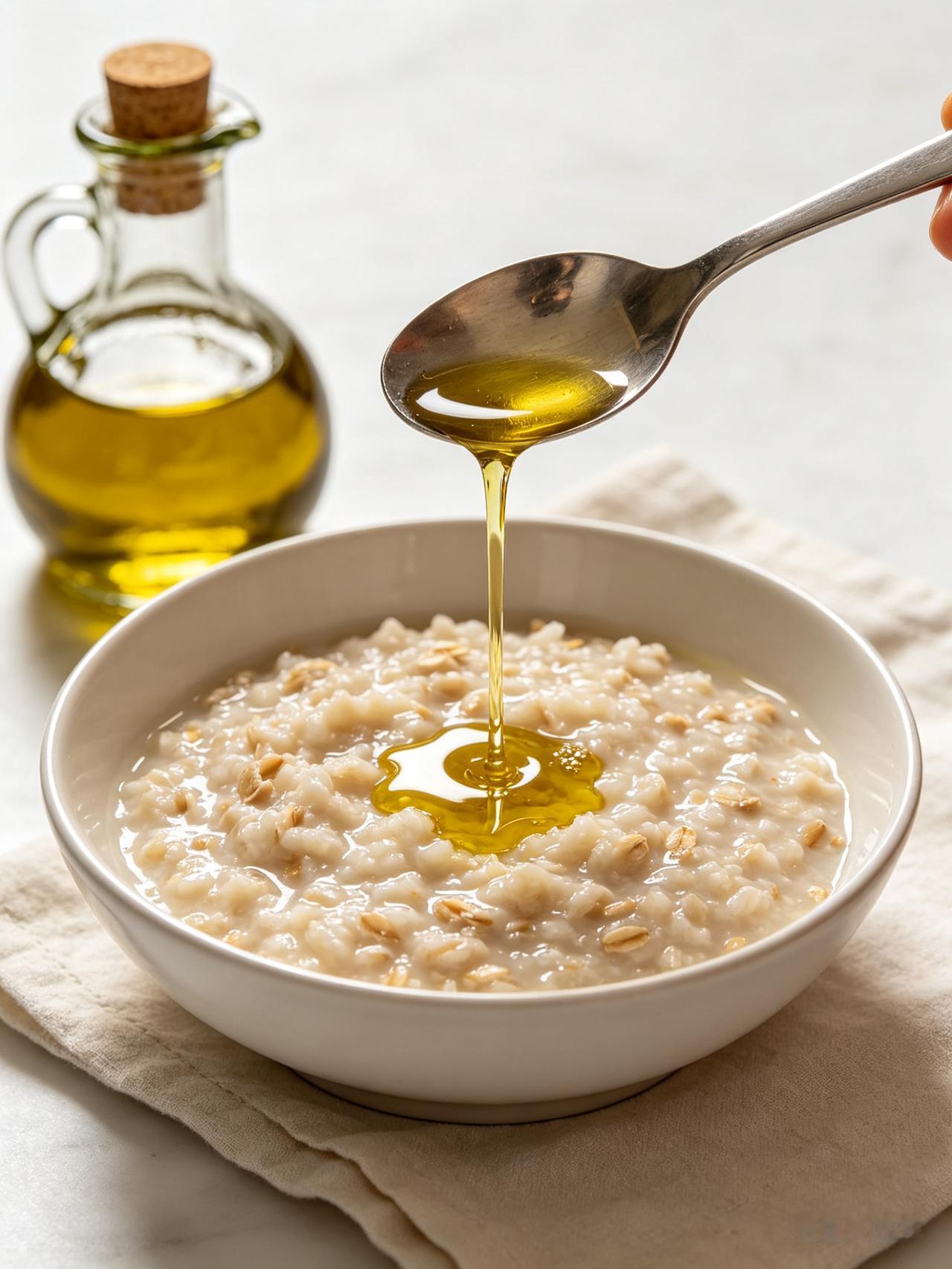 橄榄油别瞎吃！这样吃才健康又控糖
 
橄榄油最适合凉拌、淋菜，别高温爆炒。冲燕麦