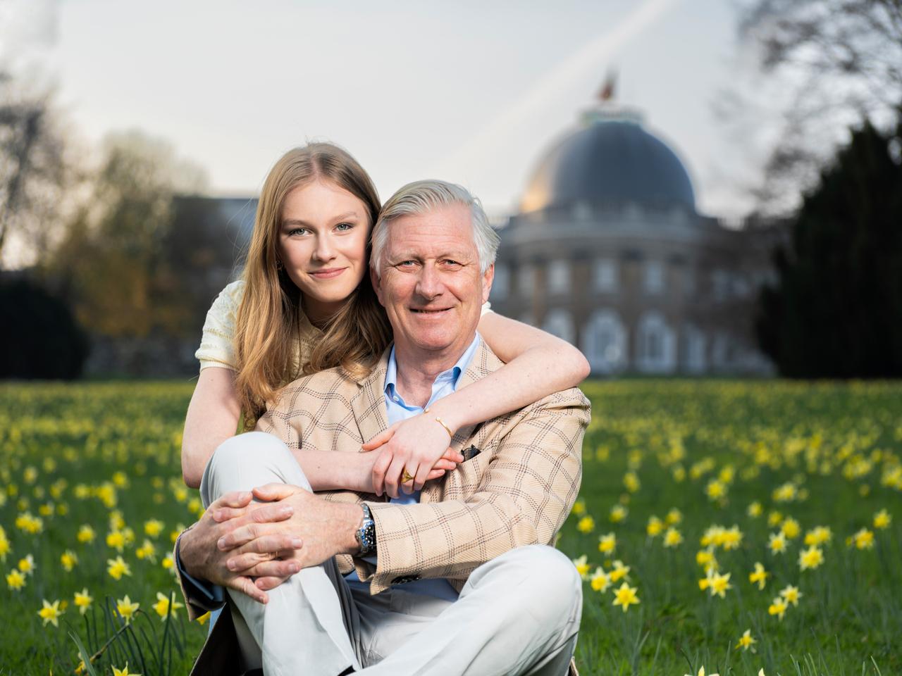 4月16日，比利时埃莉诺公主庆祝18岁生日，也就是成年啦

她是比利时国王菲利普