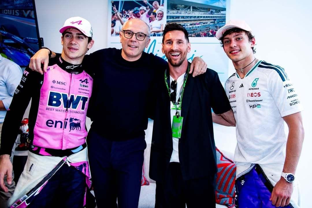 F1更新IG：莱昂内尔·梅西的认可印章 