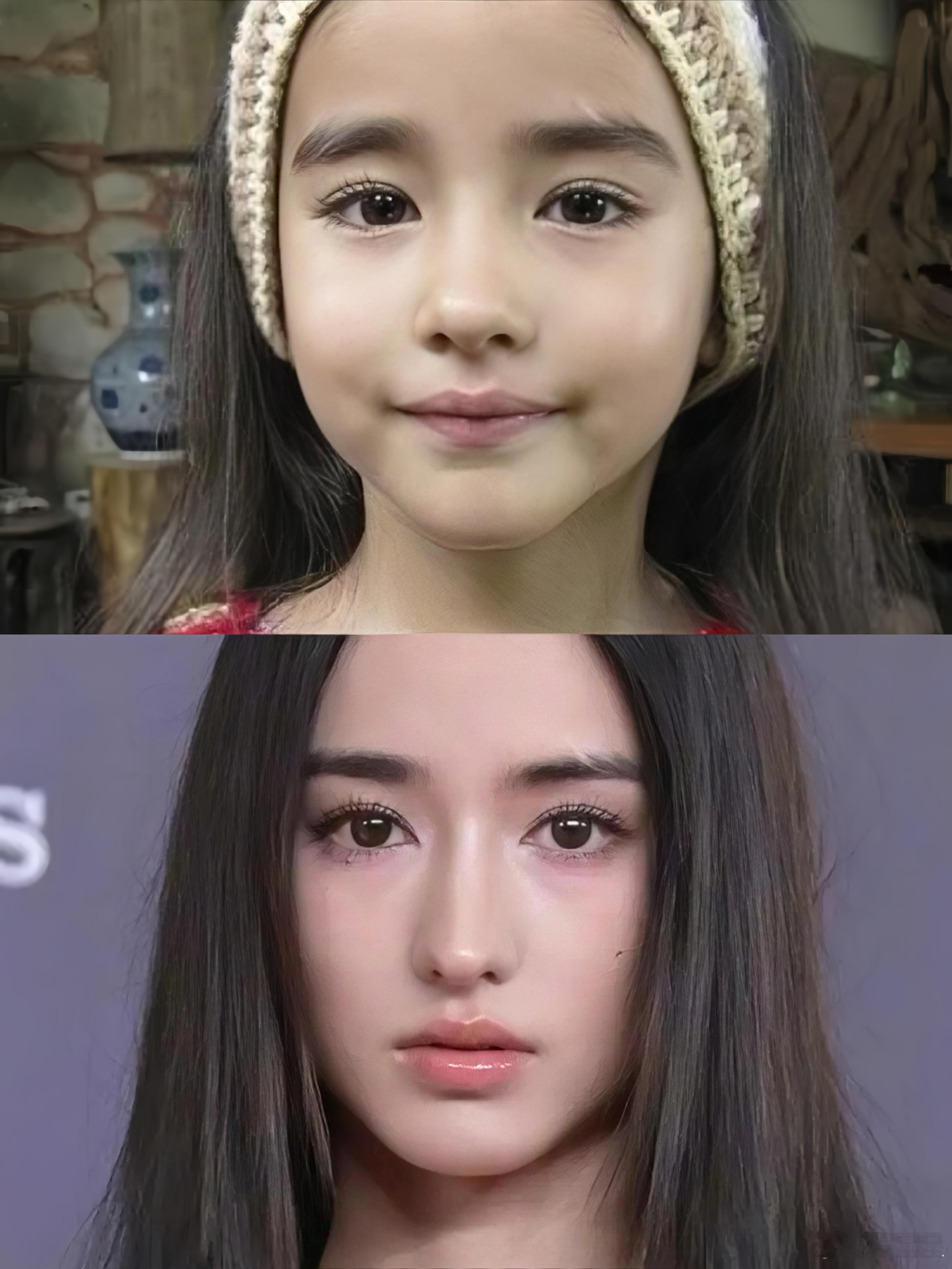 从小美到大说的就是她吧！李宛妲真的好伟大的一张建模脸，从小就这么美！五官立体度绝