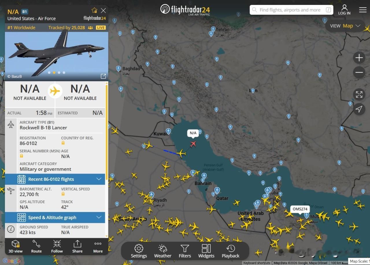 🇺🇸美国空军对伊朗防空系统残余力量所构成的潜在威胁表现得极度轻视，以至于B-