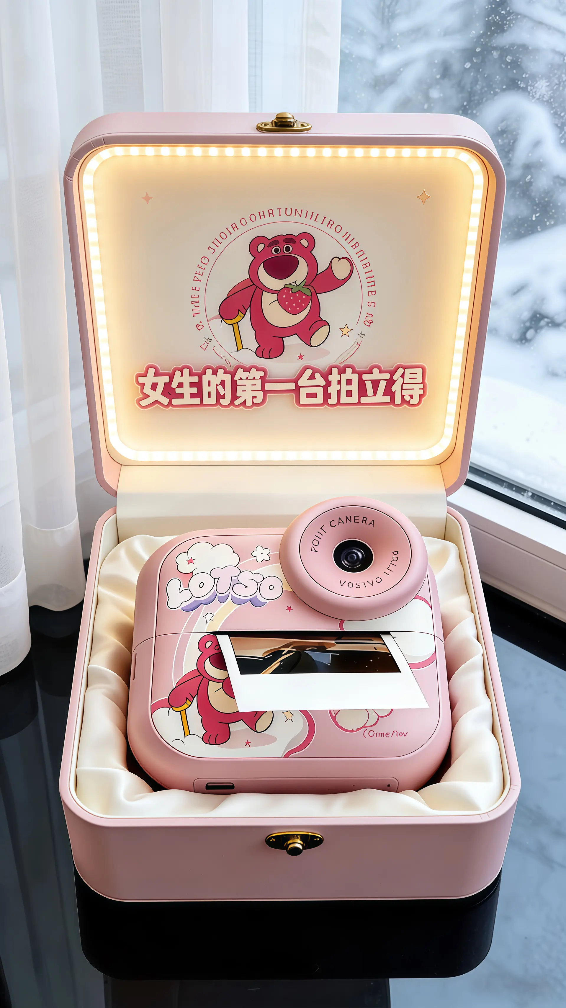 送给女生的可爱礼物指南 少女心相机礼物 拍立得相机 礼物推荐 相机记录美好瞬间