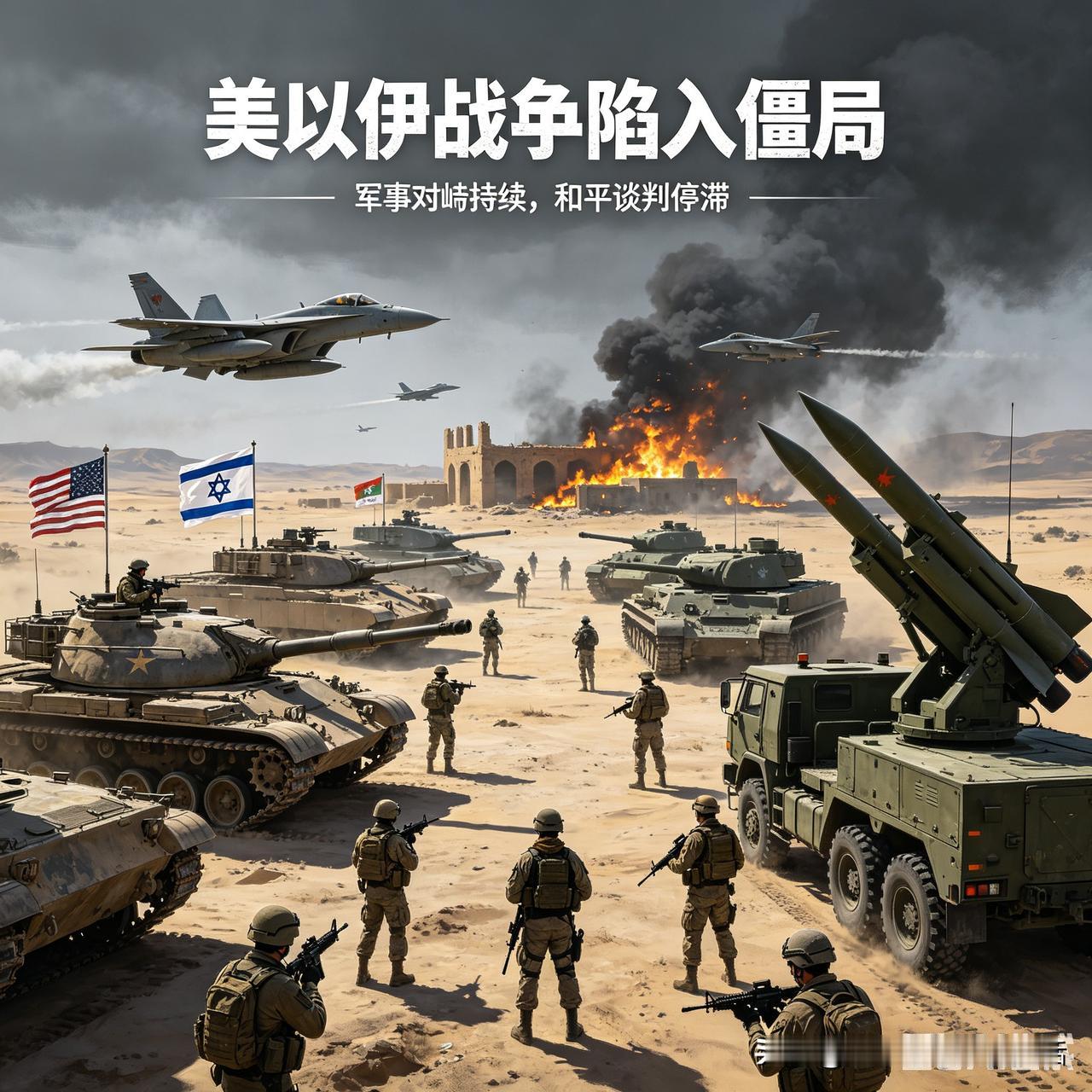 谁也想不到，美以更是想不到，原以为这场战争很快就会以他们的胜利而结束。可现实彻底