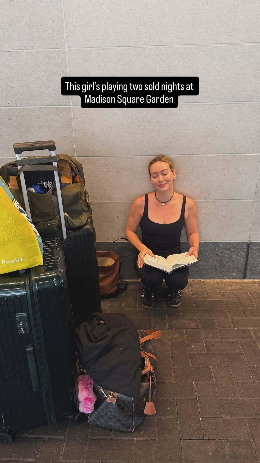 hilary duff希拉里达芙在老公Matthew koma视角下：麦迪逊广场