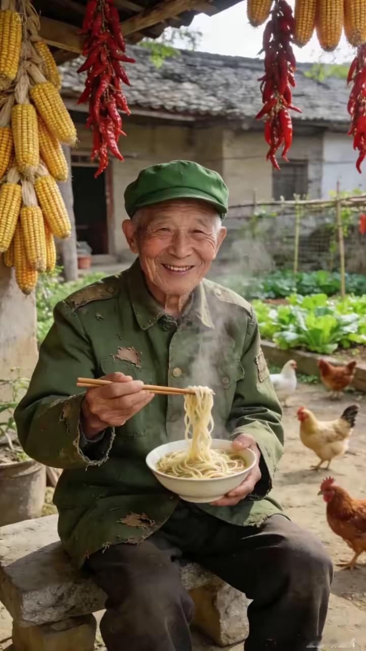 你好同志，今天是我九十五岁生日，我没有儿子也没有女儿，我煮了碗长寿面，你能给我一