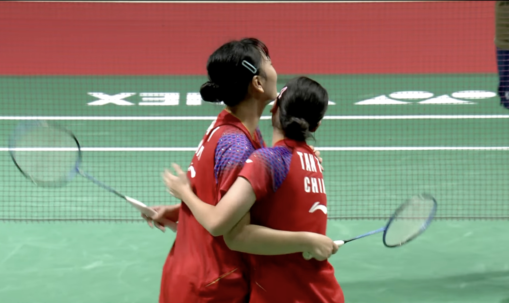 女双决赛：谭可萱/魏玥玥🇨🇳 15-13、19-17 🇲🇾刘子瑜/阿琪翋