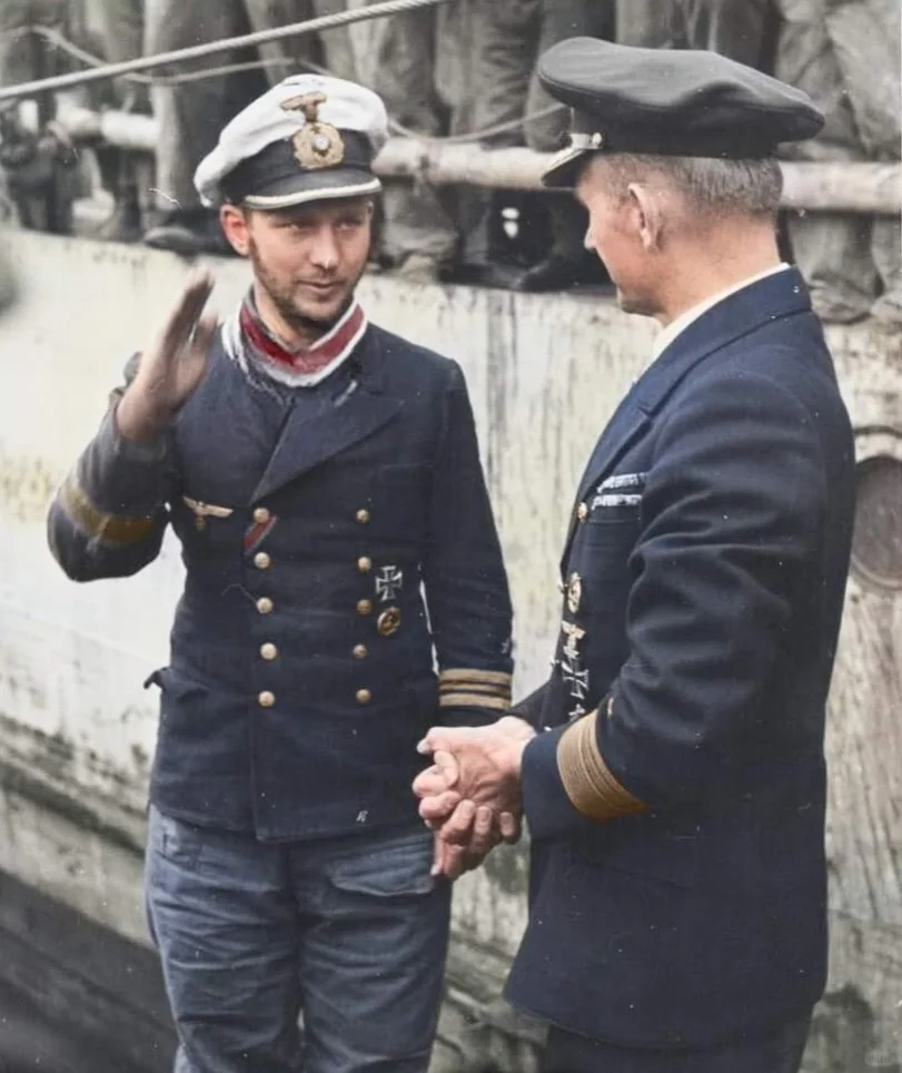 1941年，海因里希·威廉·赫伯特·沃尔法特（U-556艇长）（191...