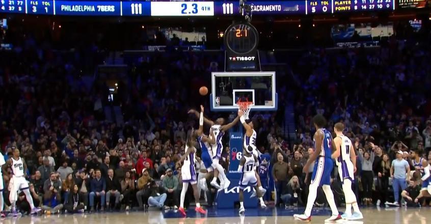 马克西超高打板绝杀，76人113-111险胜国王!

76人方面:
马克西40分