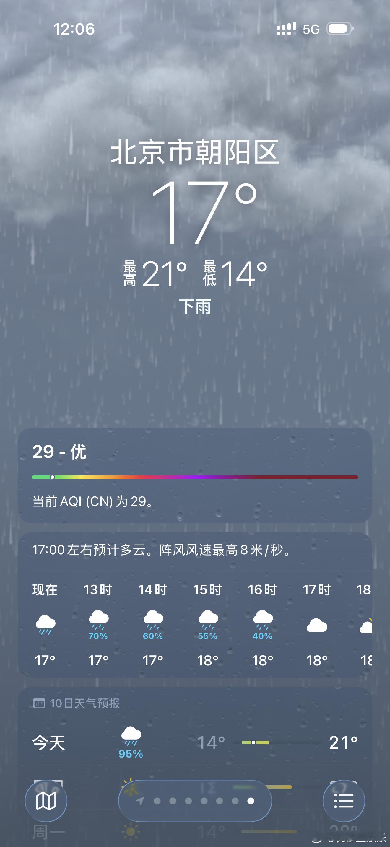 高考暂停 给我停止下雨。 