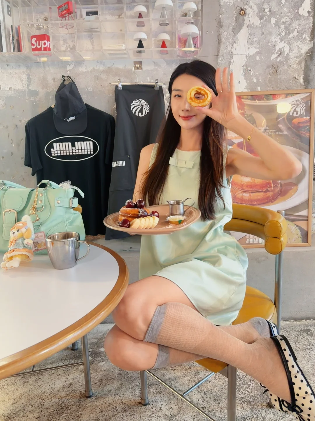 延南洞宝藏咖啡厅✨韩女私藏治愈甜甜圈松饼