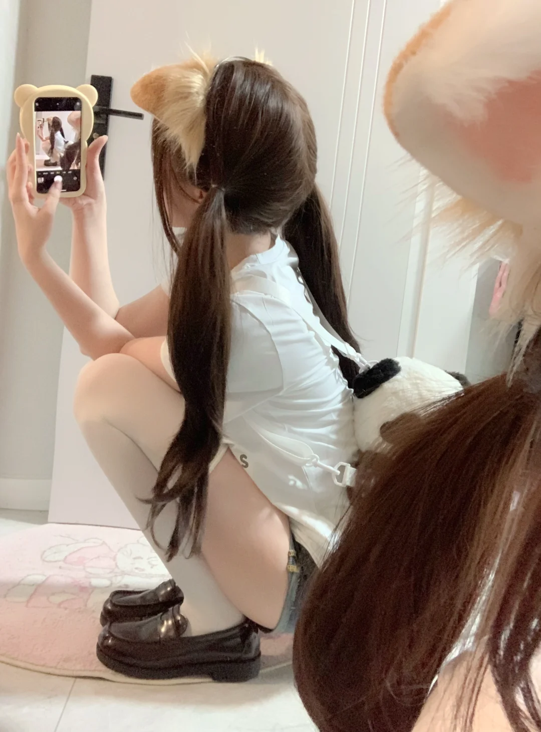 双马尾好呆萌