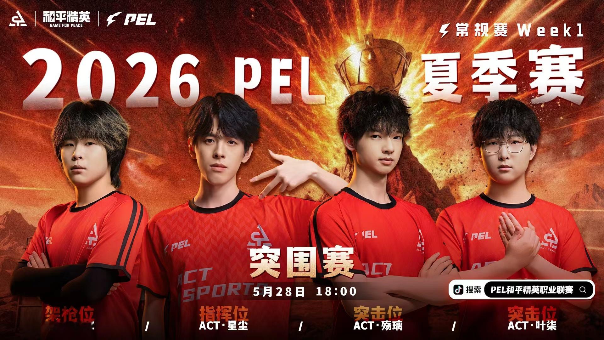 PEL夏季赛首发名单[许愿星]2026PEL夏季赛 【赛事预告】2026 PEL