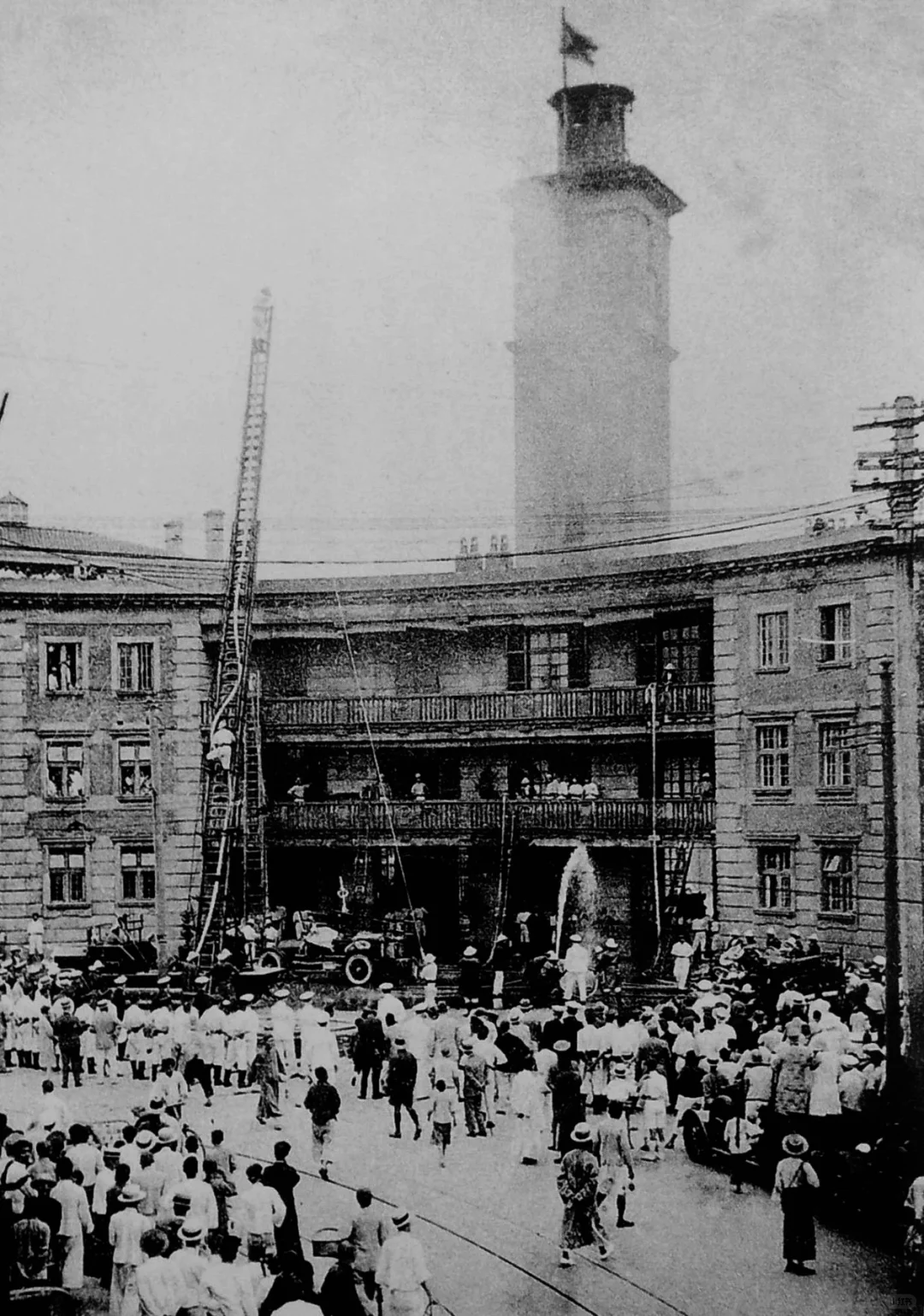 1866年上海全市的火灾报警系统
