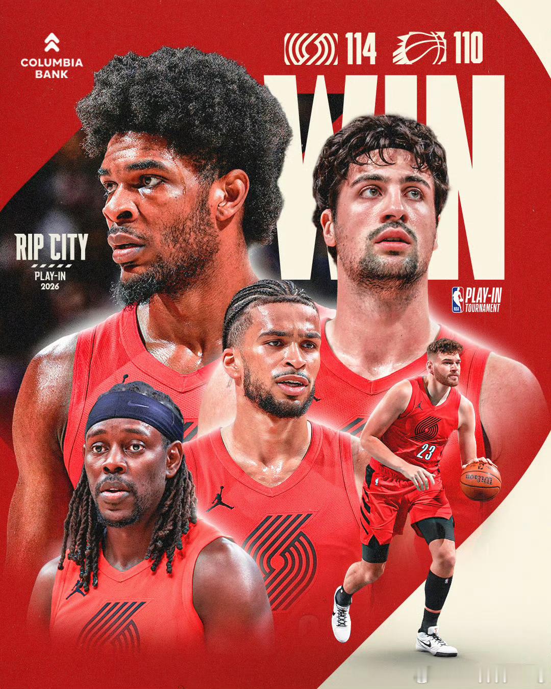 开拓者时隔5年重返季后赛杨瀚森征战NBA季后赛阿夫迪亚绝杀太阳杨瀚森今年有望征兆