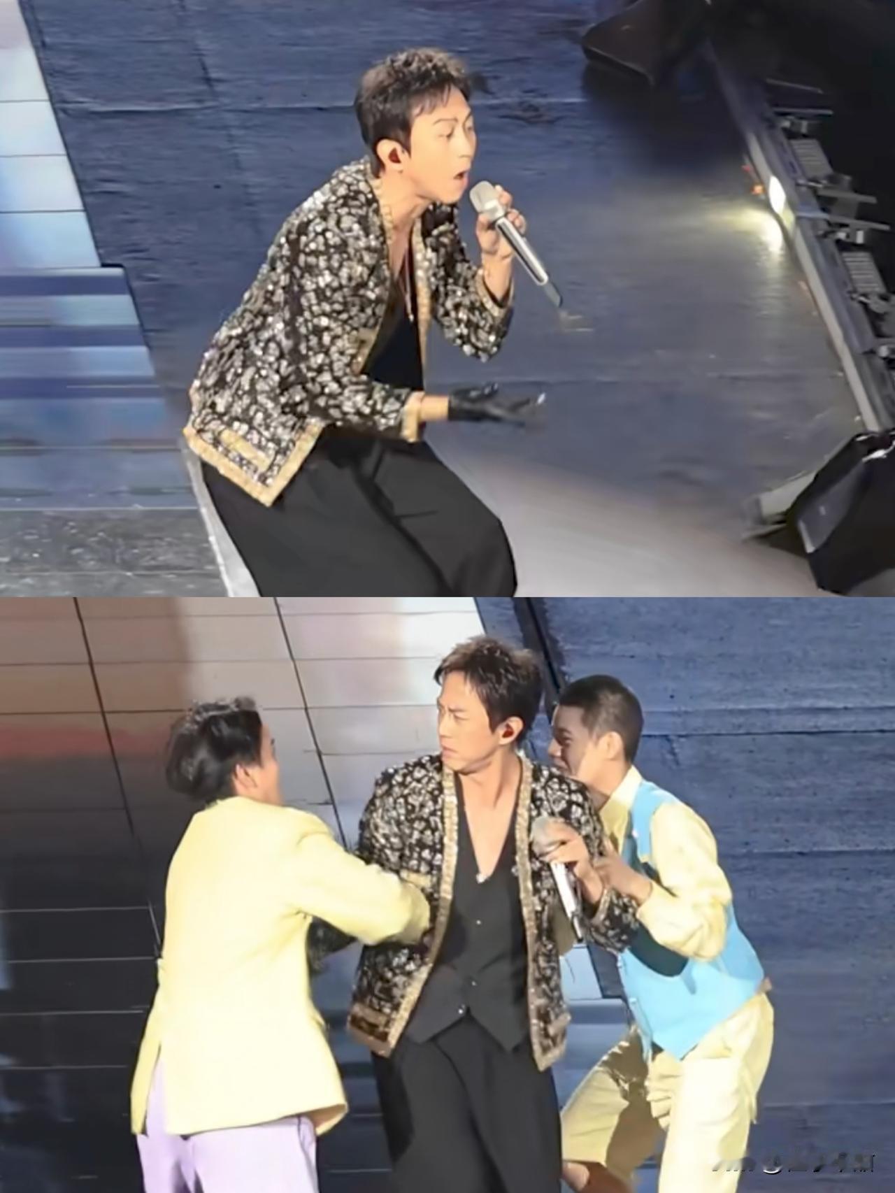 我想问邓超一句，
你凭什么啊？
凭什么你不管在什么场合，都能把场子迅速嗨翻起来啊