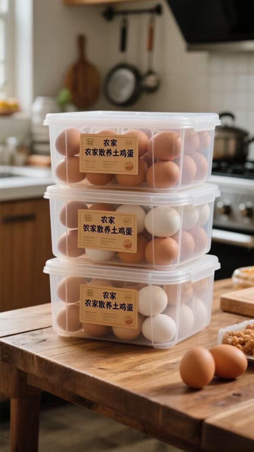 咱这农家散养土鸡蛋，蒸蛋羹那叫一个好吃！先敲几个土鸡蛋到碗里，撒点盐搅...