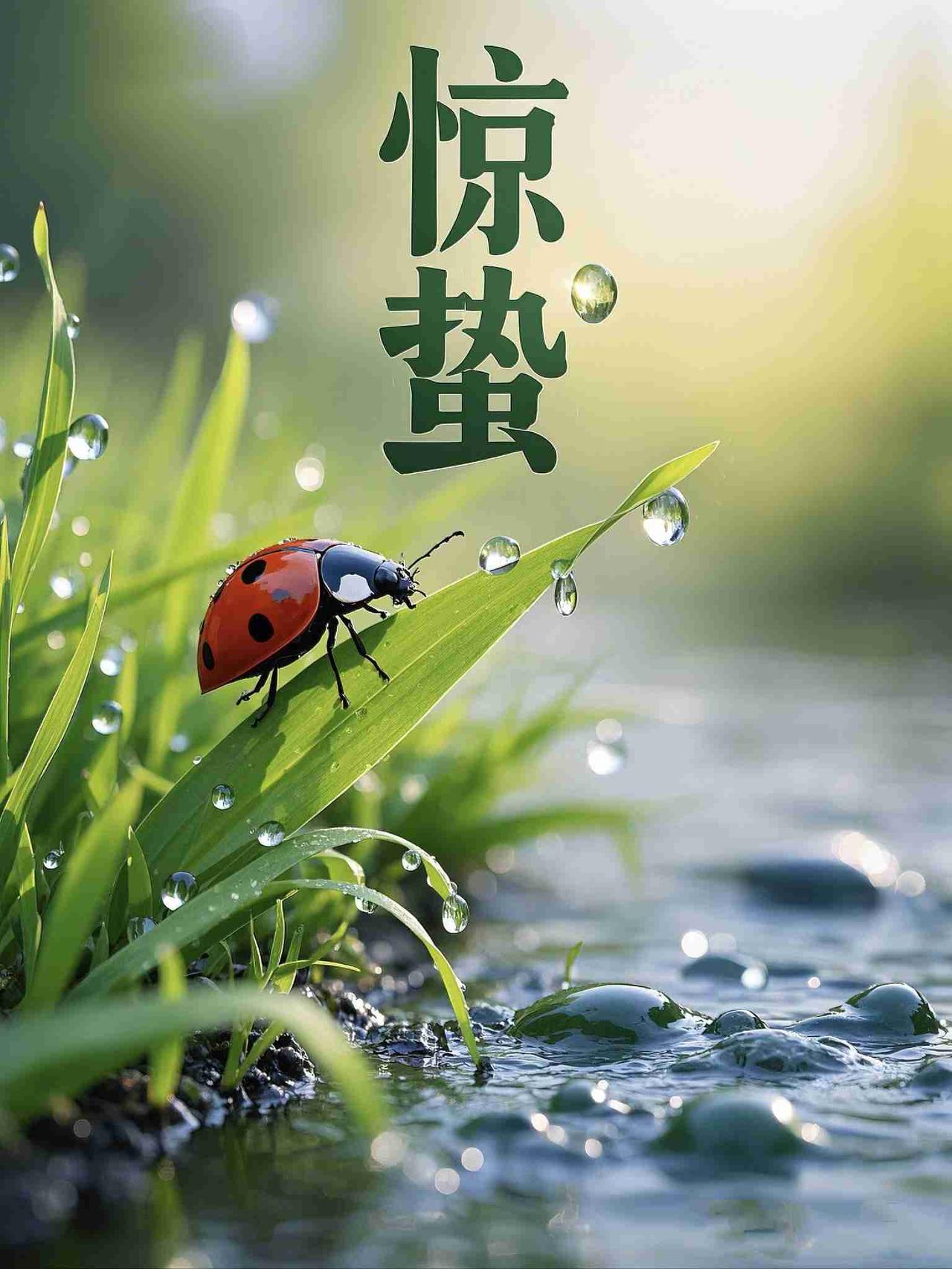 我的今日状态：😁轻松愉快
我这里的天气：☀️晴天
《惊蛰》
 
冻土在昨夜松动