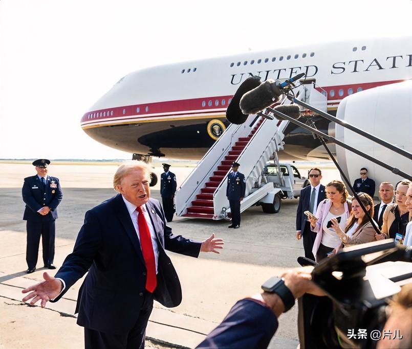 太狡猾了！美国媒体披露，特朗普从土耳其参加完北约峰会回国之所以换成原空军一号，完