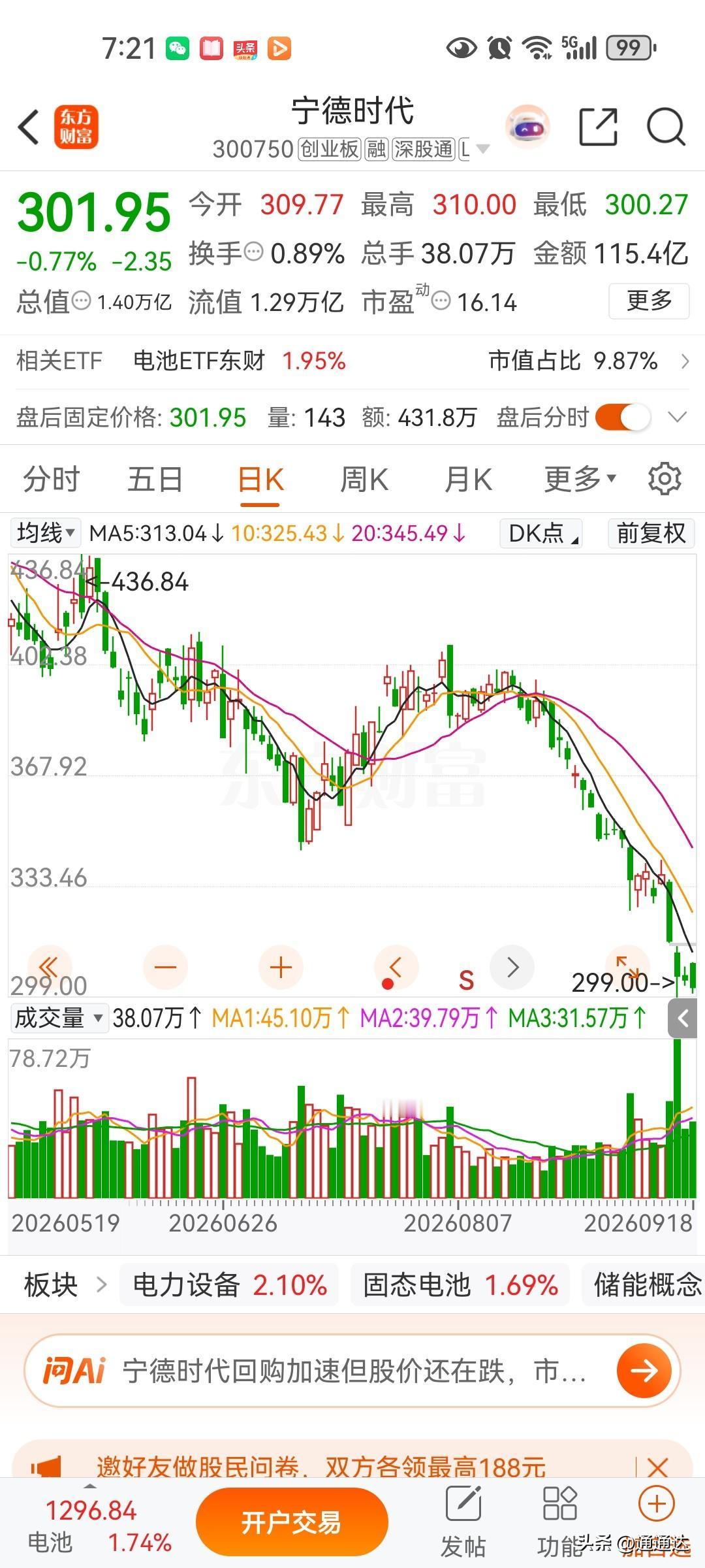 股价的下跌其实不用找任何原因，只有一个原因就是技术产品的严重落后造成的！如果产品
