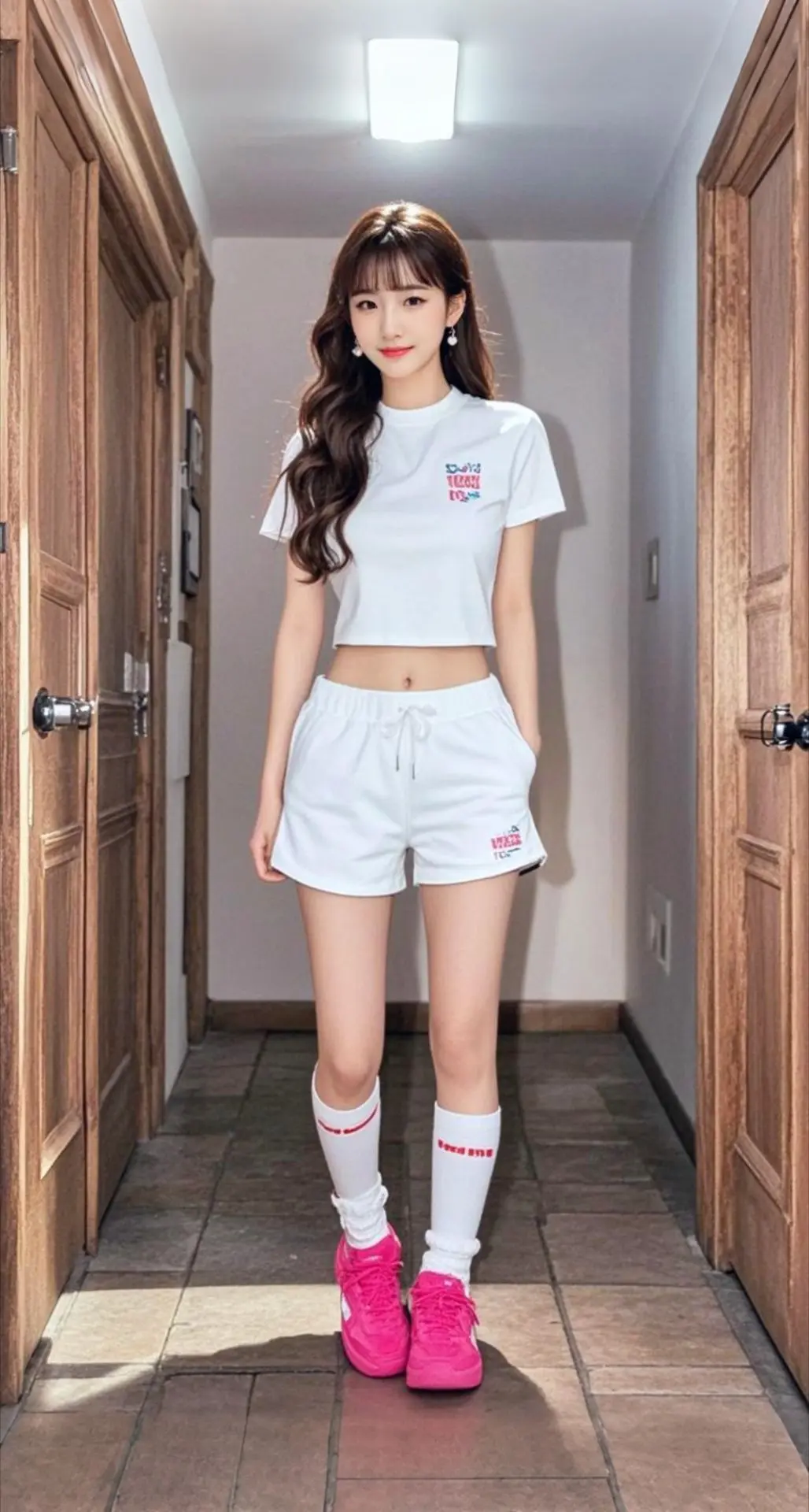 AI扩图 AI清新少女风