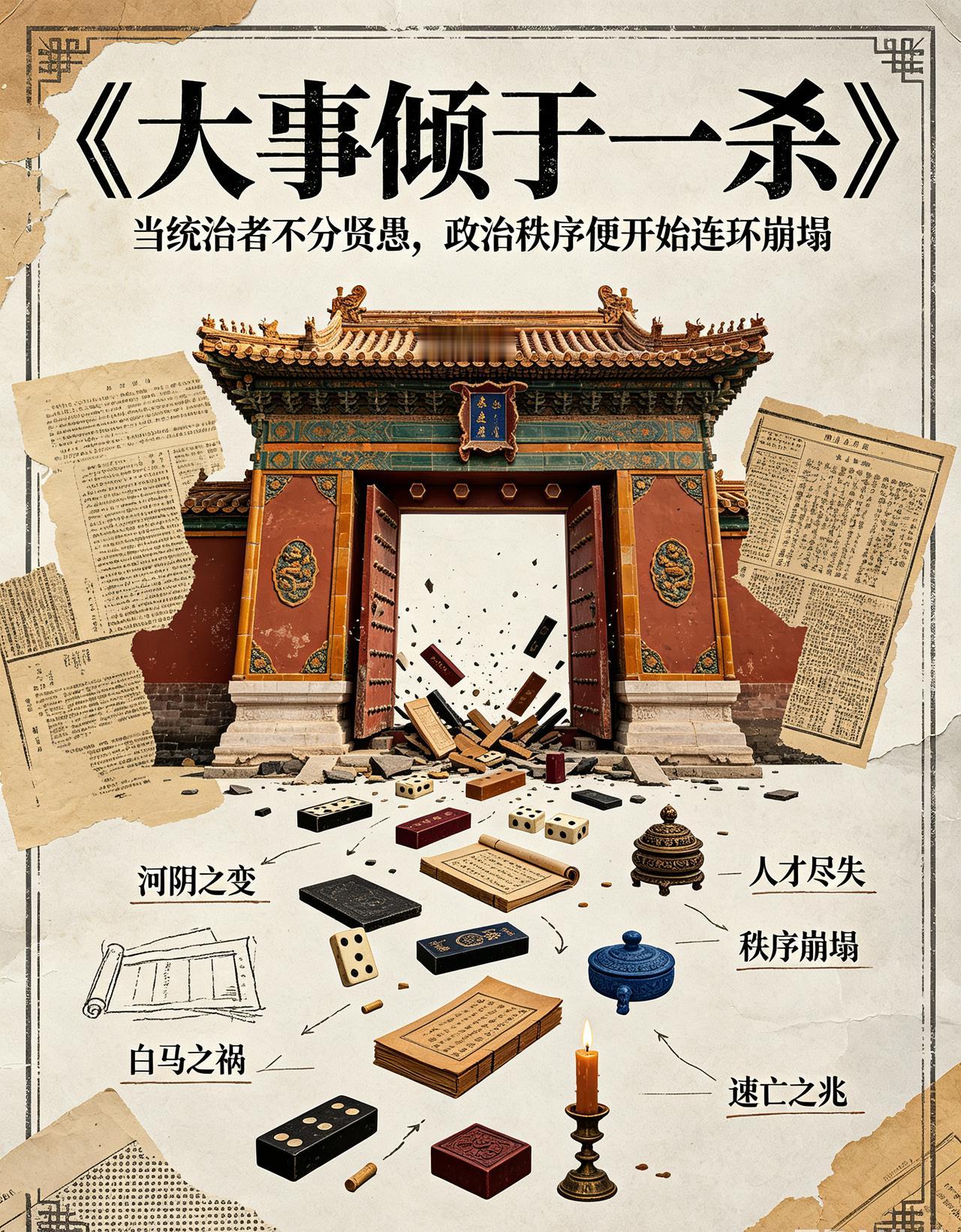 而朱荣这种只懂无差别屠杀的莽夫，政治水平比朱温差得太远，真是脑子都里全是肌肉！