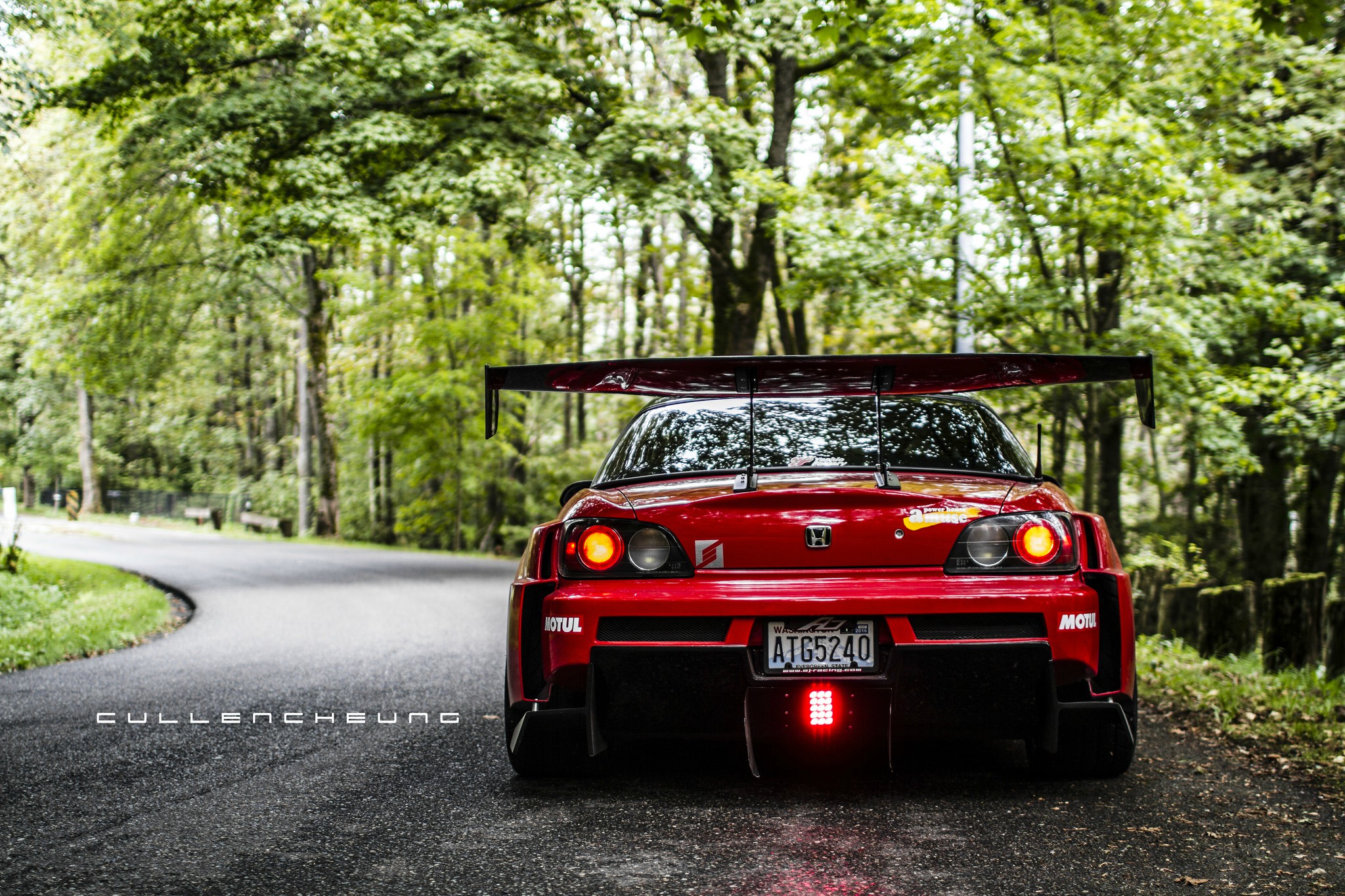 红色小魔——大尾翼本田S2000 