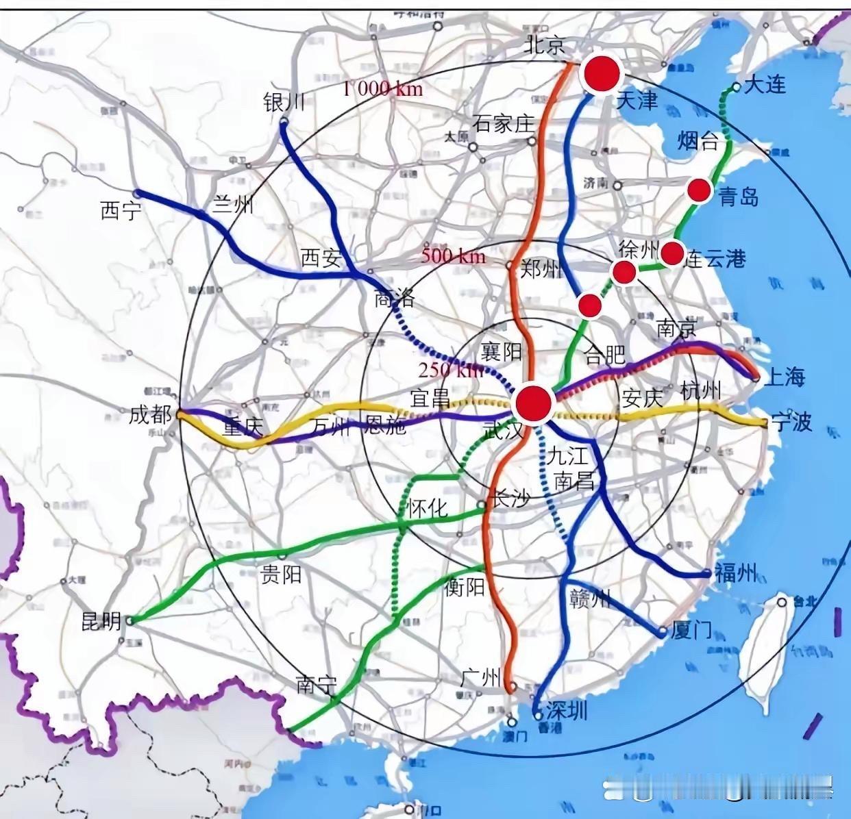 最新消息，武咸昌高铁终于有希望了！
南昌方面已经跟南昌局对接，希望推进昌福厦高铁