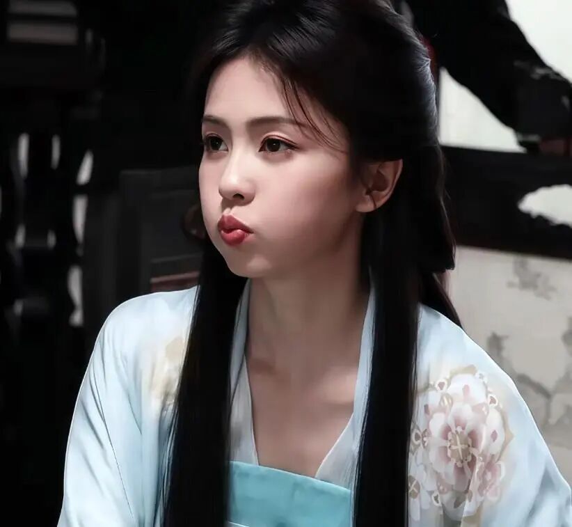 网传白鹿出演李清照淡颜系长相真的很贴李清照的清雅氛围感五官柔和舒展，淡妆自带文人