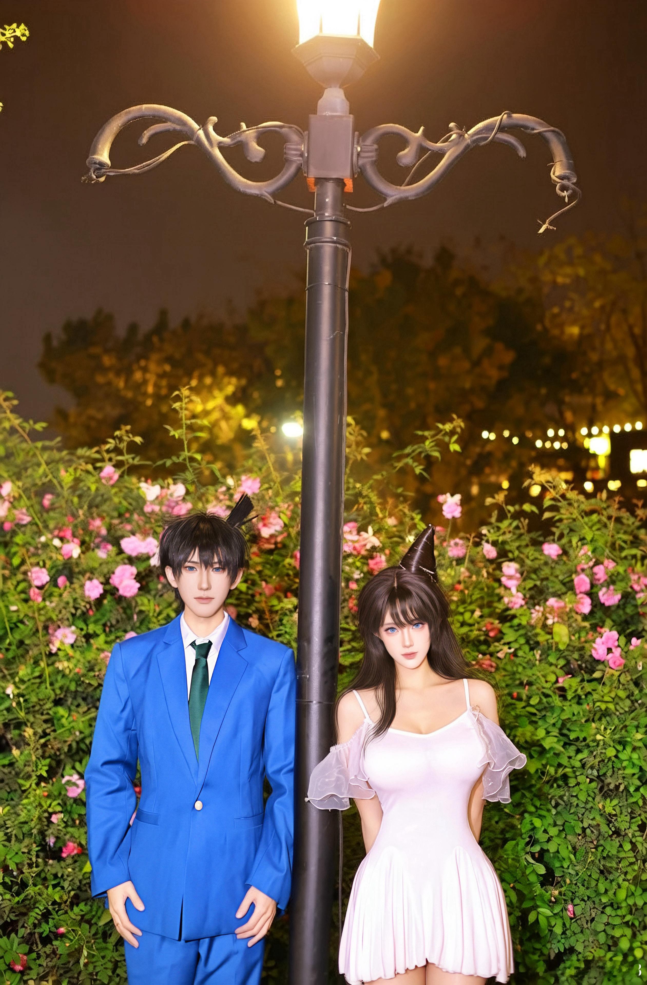 💙 名侦探柯南同人暑期动画电影二创收藏馆、二次元银幕之下 ​​​